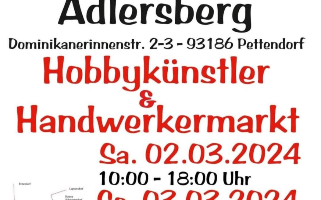 Hobbykünstler & Handwerkermarkt Adlersberg